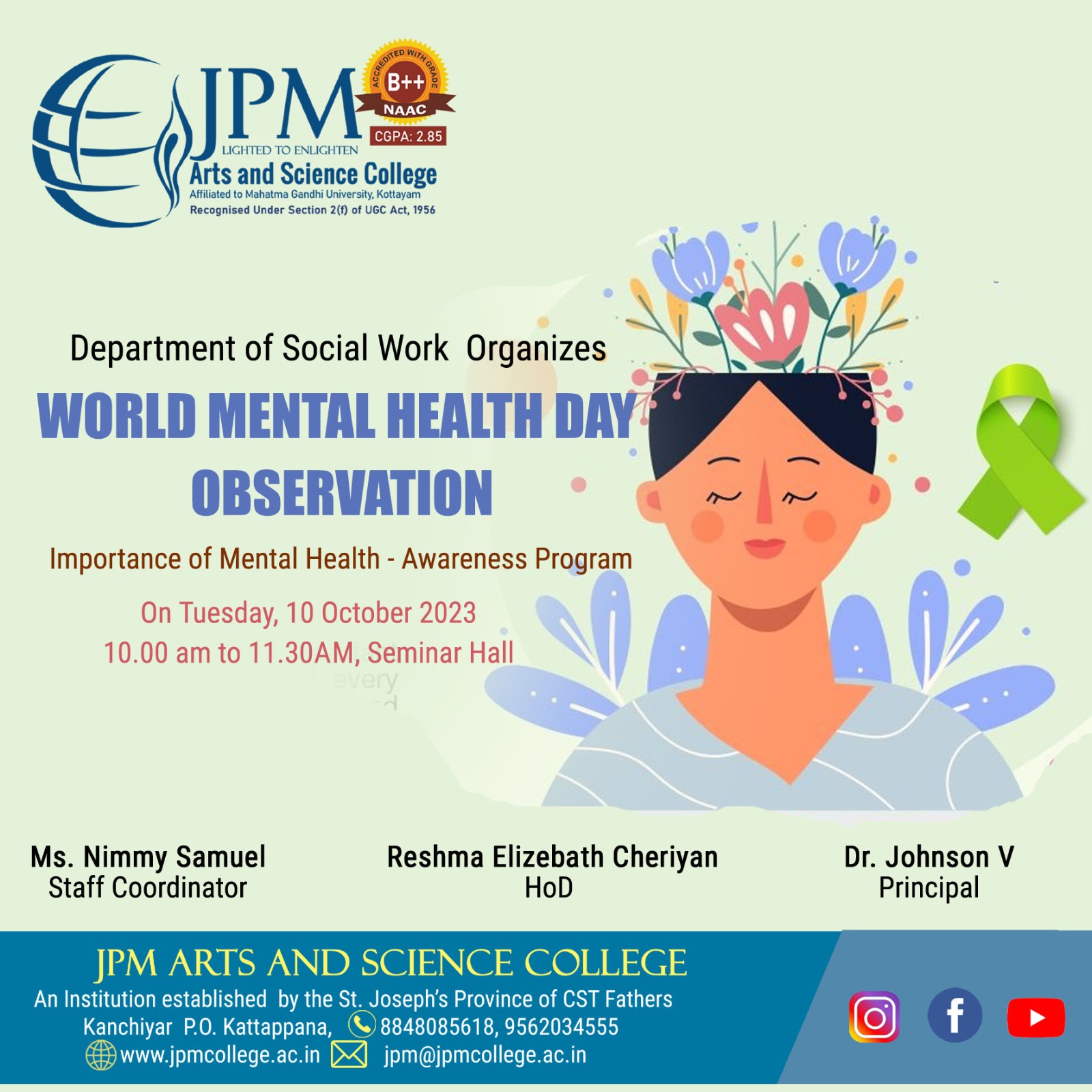 WORLD MENTAL HEALTH DAY-SEMINAR